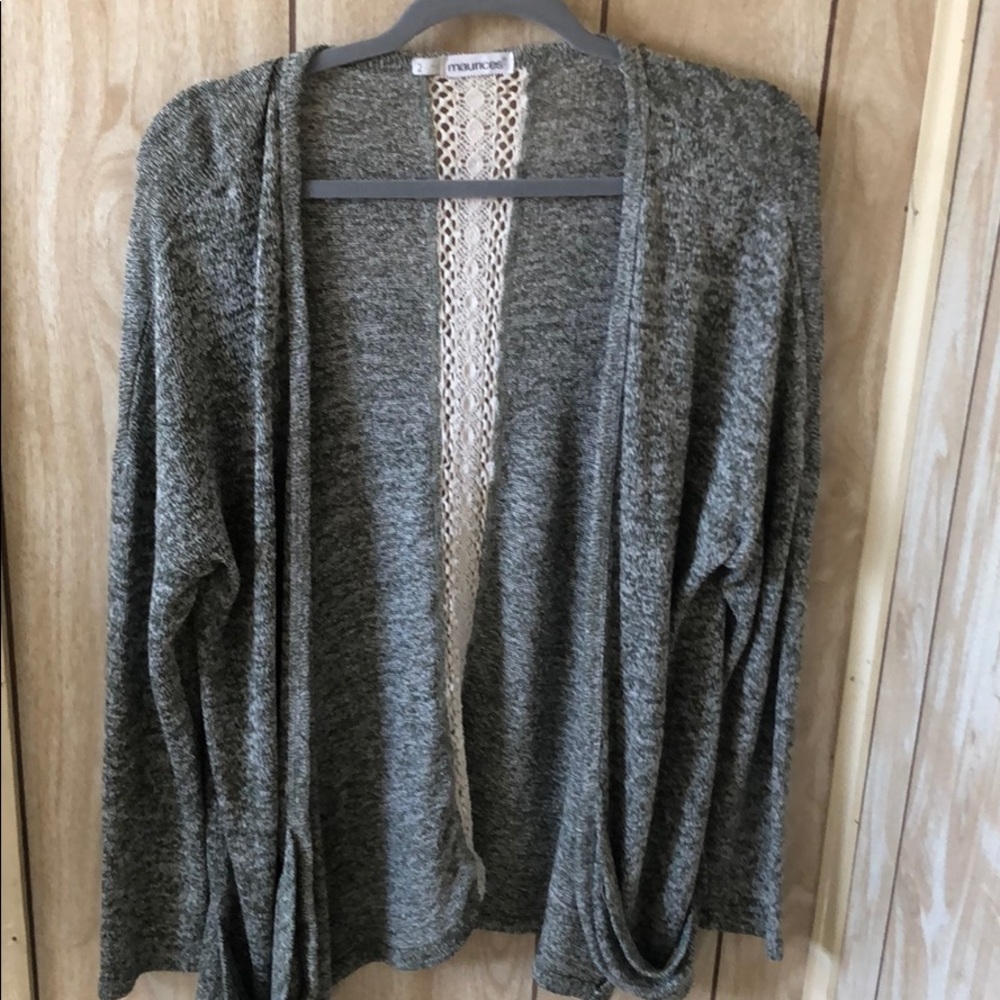 🦄3 for $25 bundle🦄 Green Lace Cardigan